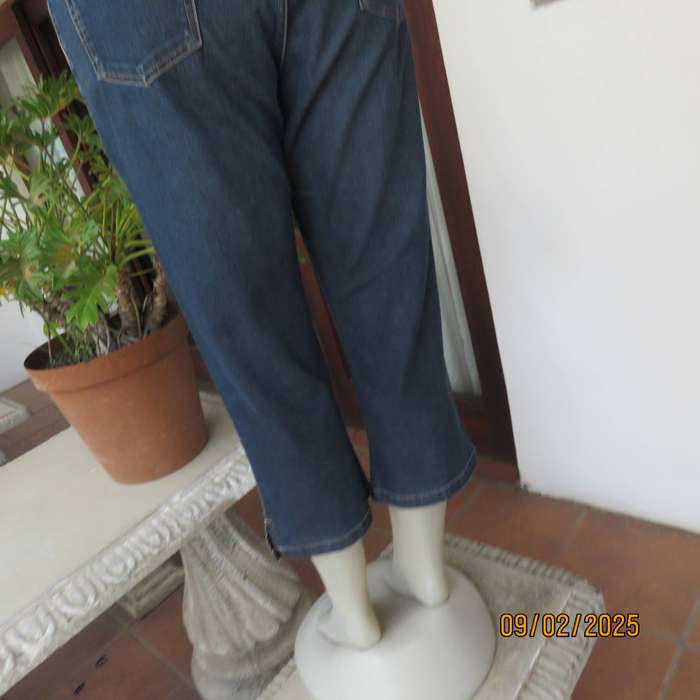 KELSO blue denim ankle jeans in stretch polycotton size 36