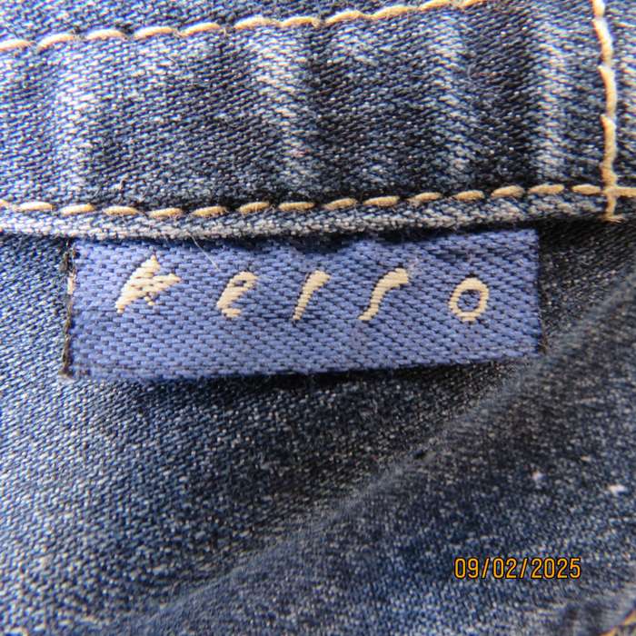 KELSO blue denim ankle jeans in stretch polycotton size 36