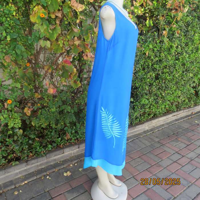ROMAN original saphire blue 2pc dress-coat ensemble for special occasion. Size 36