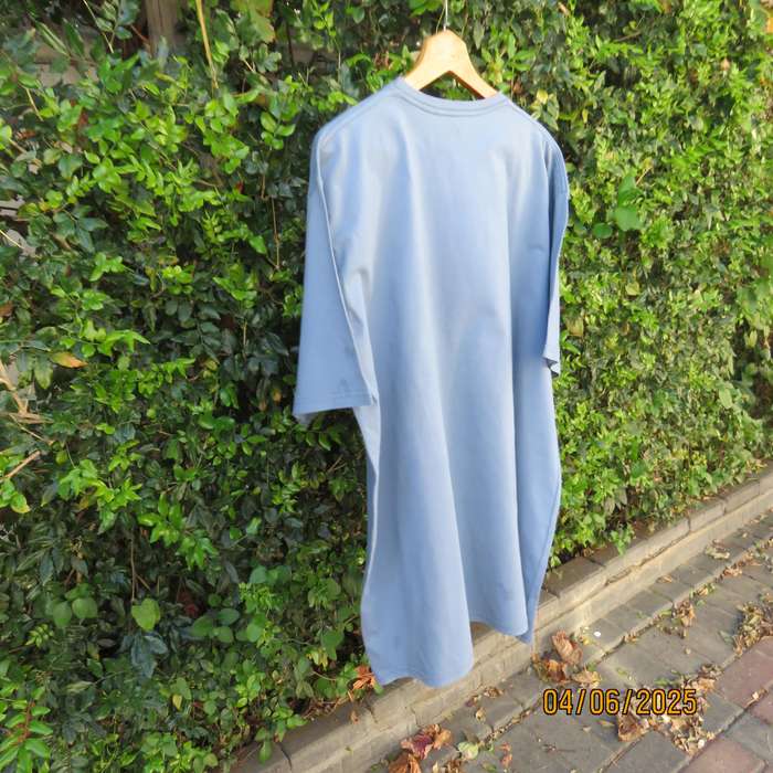JEEP SPIRIT steel blue cotton short sleeve T shirt size XL. As new