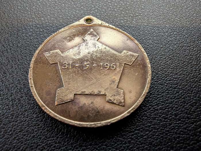 1961 Medal - Formation of the Republic of South Africa