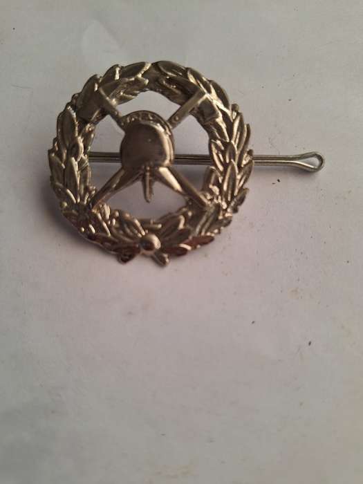 Vintage Fire brigade badge, 4cm diameter