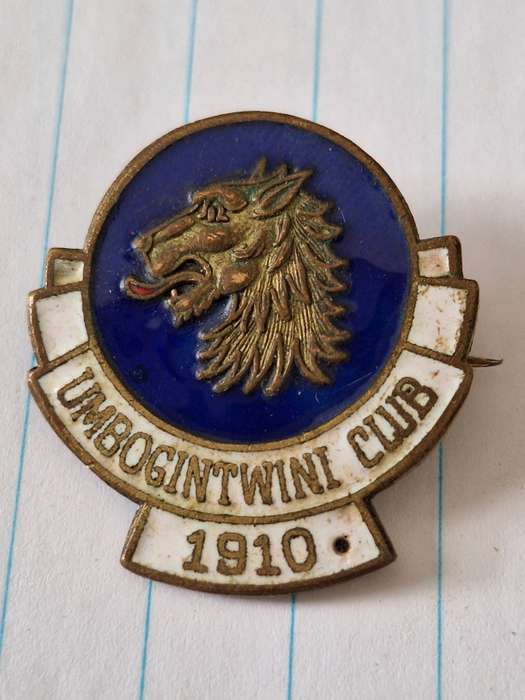 Vintage Umbogintwini bowling club badge