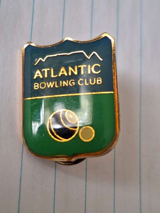 Atlantic Bowling Club badge