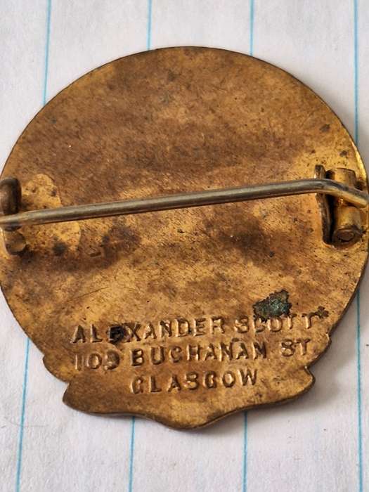 SA Bowling tournament Durban 1938 badge