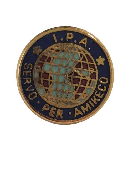 International police association lapel pin