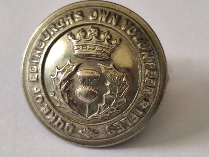 Duke of Edinburghs own volunteer rifles button