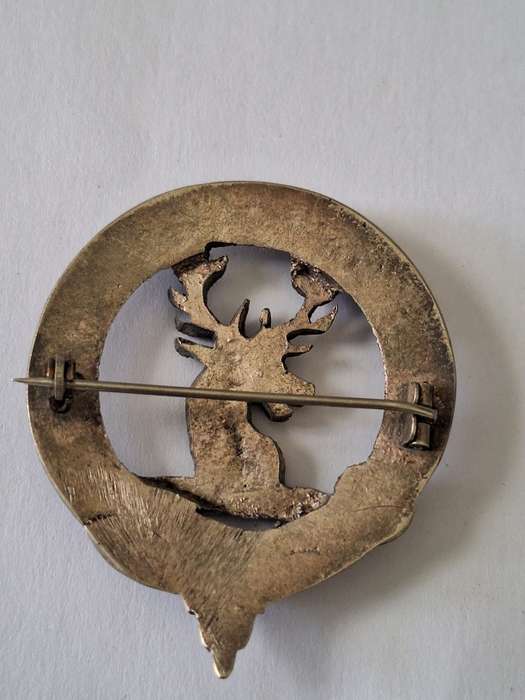 Vintage scottish clan badge
