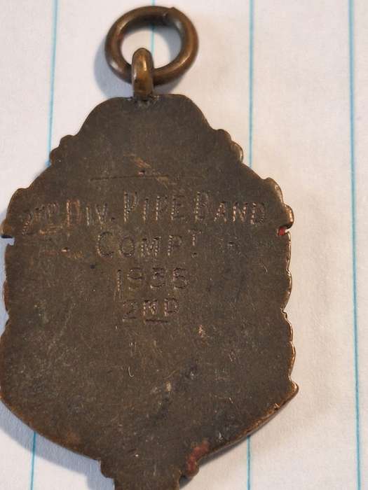 Royal Scottish Gathering FED Caledonian Soc of SA medal