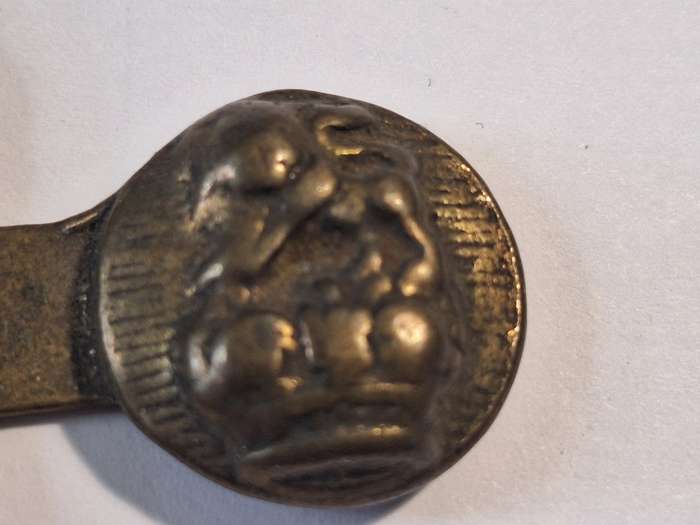 British Military 1940s Belt Buckle 5 x 4cm
