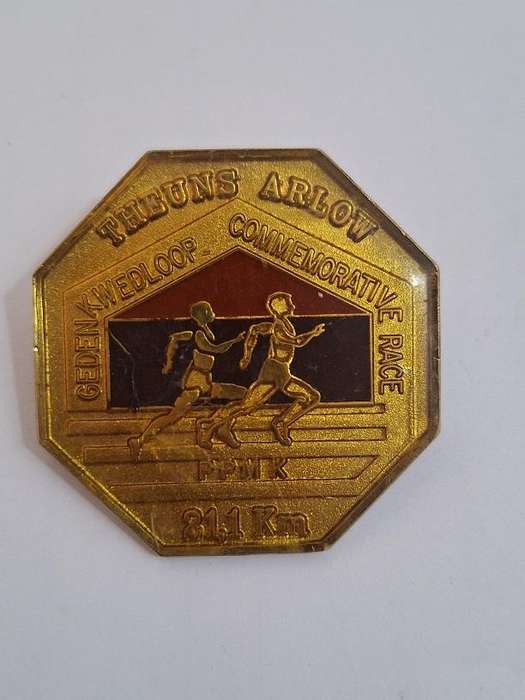 PPMK Theuns Arlow Commemorative race medal/badge