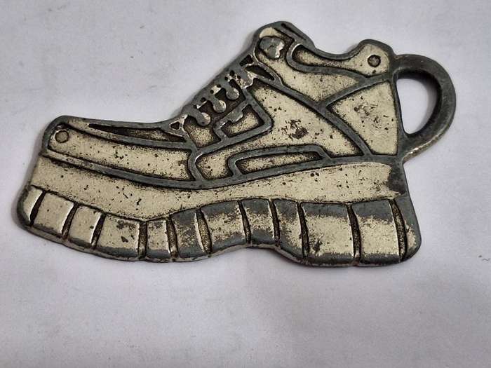 Vintage metal Bronx tag