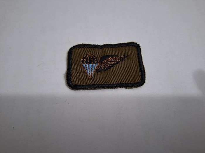 SWA Territorial Force Parachute instructor wing badge