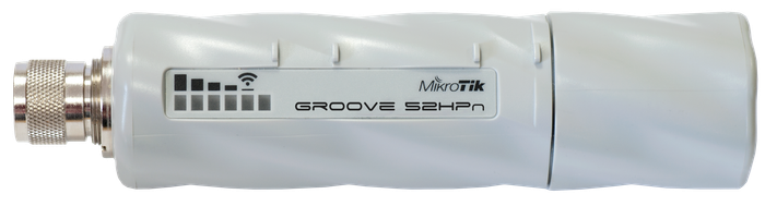 MikroTik GrooveA 52HPn - 2.4 / 5GHz Outdoor AP/CPE including 6dBi omni directional antenna