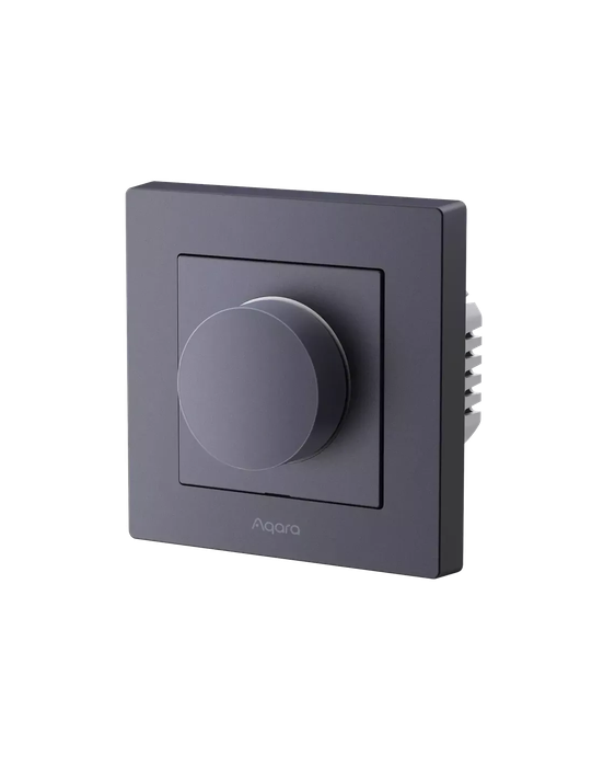 Aqara Dimmer Switch H2 EU 2 in 1 With Neutral & No Neutral (Gray) | AQ-CTRL-DIM-SW-WALL-G