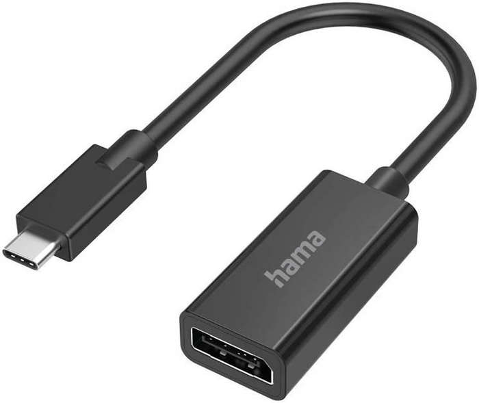Hama Video Adapter USB-C Plug - DisplayPort Socket| Ultra-HD 4K