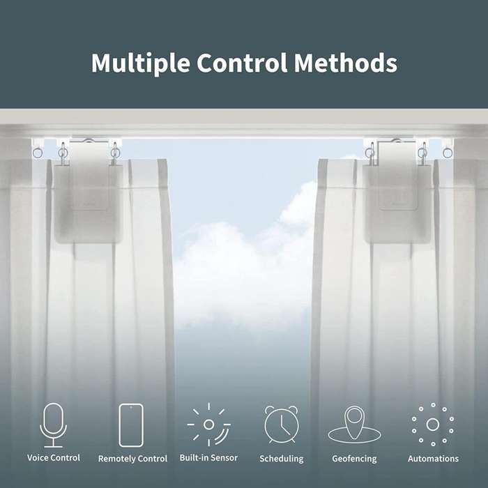 Aqara E1 Smart Curtain Driver Rod Version | CM-M01-ROD