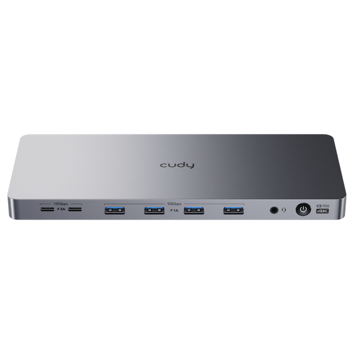 Cudy Dual 4K 10 Gbps USB-C Dock | CS700