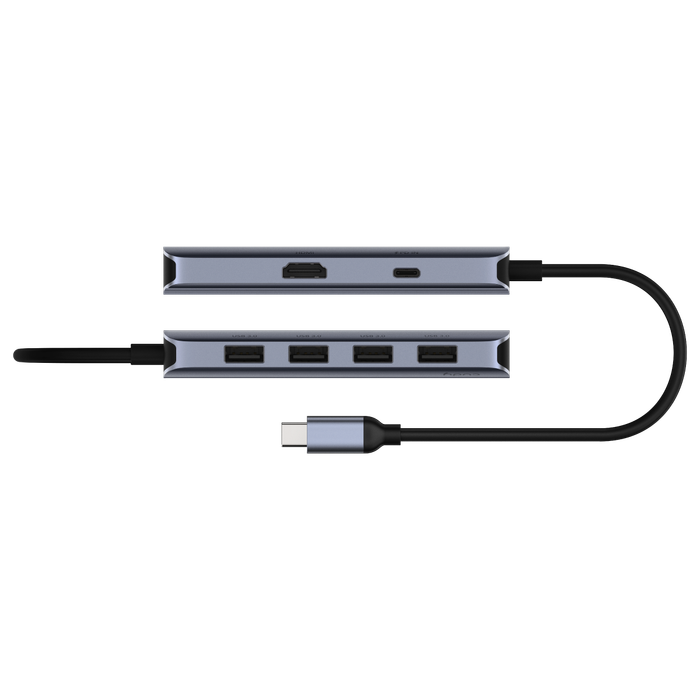 Cudy 6-In-1 HDMI 4K USB-C Hub |UH500