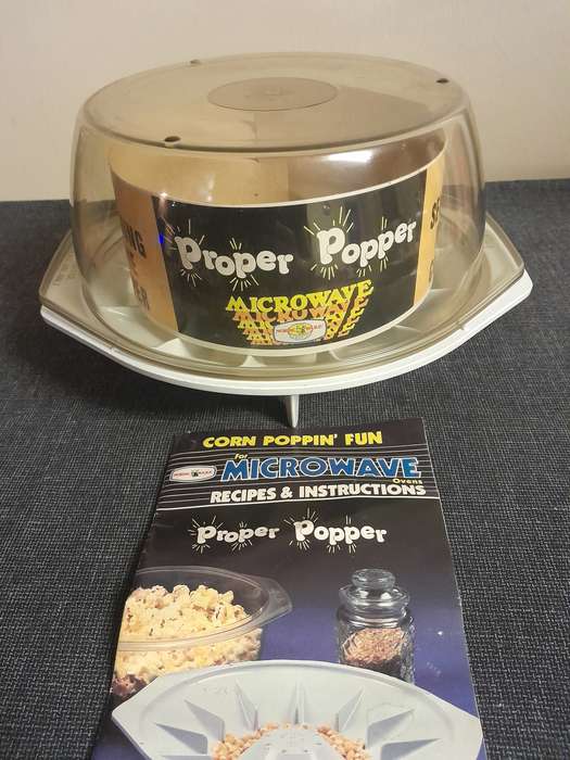 Vintage microwave popcorn maker popper