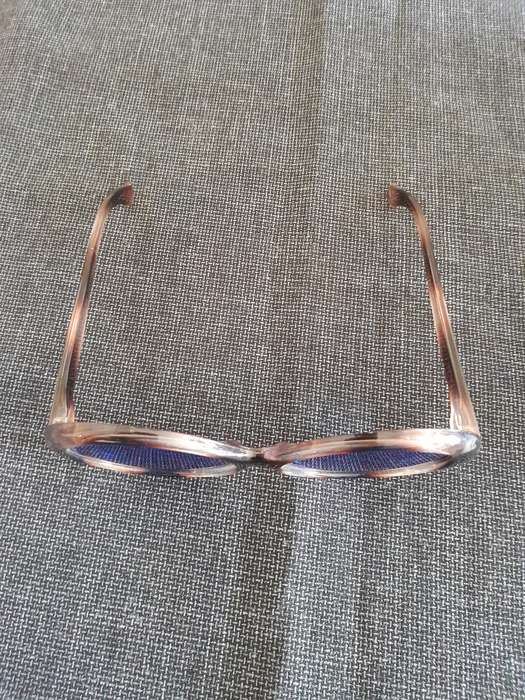 Vintage sunglasses round blue lenses