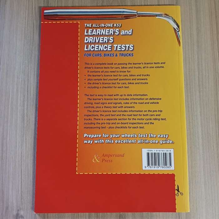 The K53 Learner's and Driver's Licence Test Guide Book