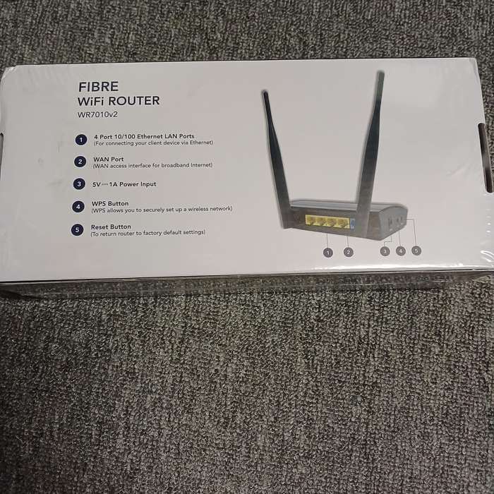 Fibre router WiFi