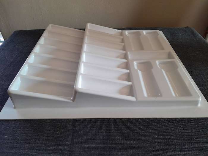 Drawer spice rack - Holds 19 spice bottles