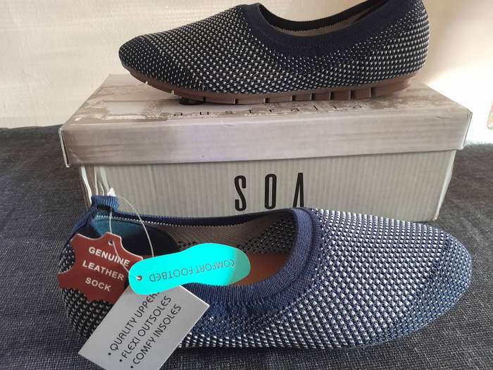Sneakers with genuine leather inners - SOA Australia
