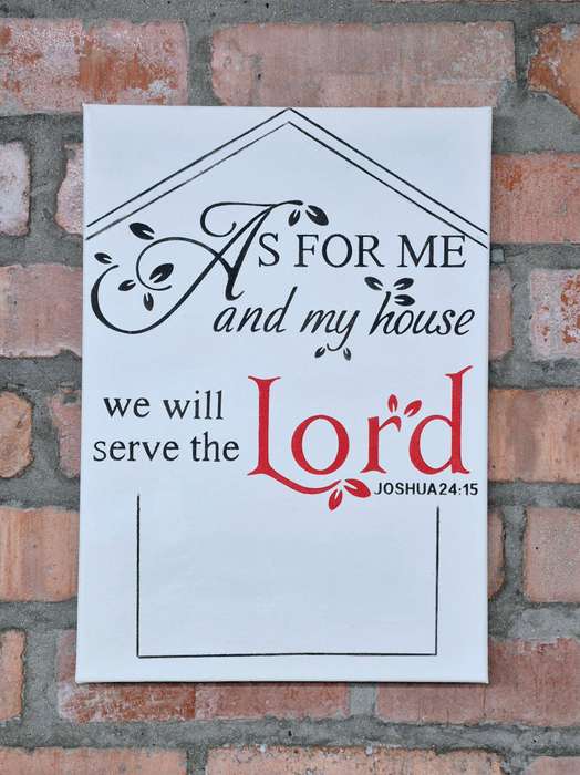 Holy Spirit Inspirational Quote Canvas Art - Hand Painted