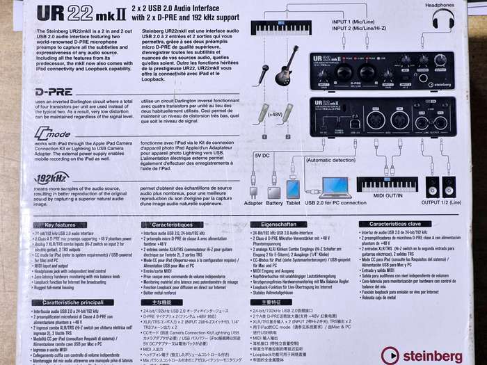 Steineberg - UR 22 MK II - USED - Tested and working