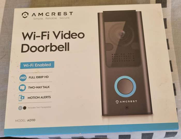 Amcrest AD110 SmartHome Video Doorbell Camera - Not Working