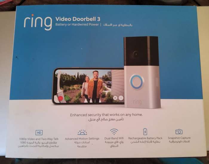 Ring Video Doorbell 3 and Ring Video Doorbell Power Adapter