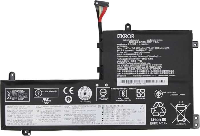 Reliable, long-lasting Vibrant Batteries for Lenovo Legion Y730-15ICH Type 80HD(L17M3PG2)