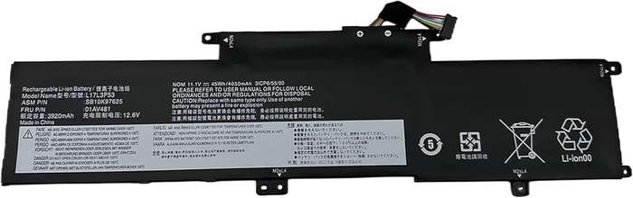 Reliable, long-lasting Vibrant Batteries for Lenovo ThinkPad L380 Yoga Type 20M7(L17L3P53)