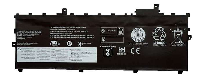 Vibrant battery for Lenovo ThinkPad X1 Carbon 6th Gen Type 20KH 20KG (P/N 01AV494 01AV430)