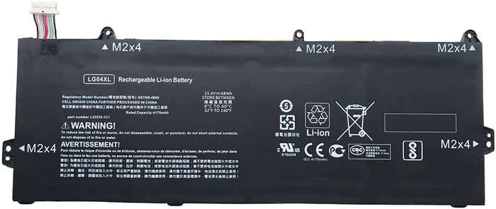 Vibrant battery for HP Pavilion 15-cs1068tx 15-cs1069tx 15-cs1071tx (P/N LG04XL HSTNN-IB8S L32654-00