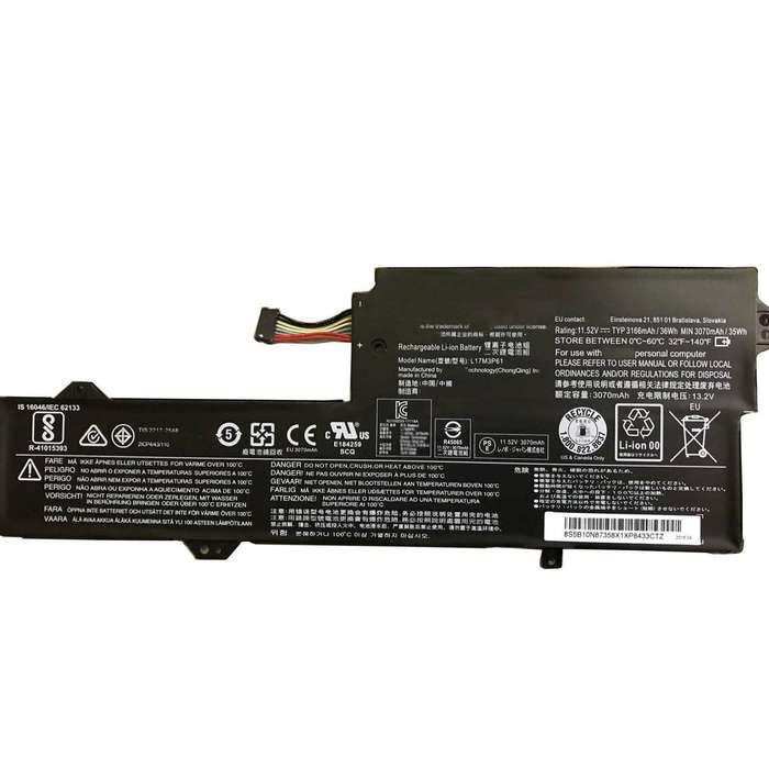 Vibrant battery for Lenovo Yoga 720-12IKB 330-11IGM IdeaPad 320 (P/N L17L3P61 L17M3P61)