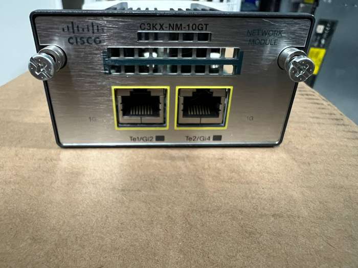 Cisco C3KX-NM-10GT module - 2 x 10G-BaseT ports for 3560X/3750X