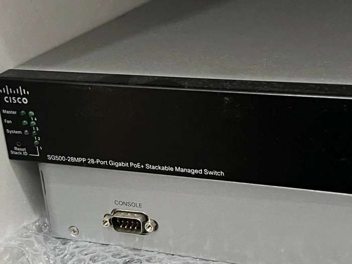 CIsco SG500-28MPP Gigabit POE Switch