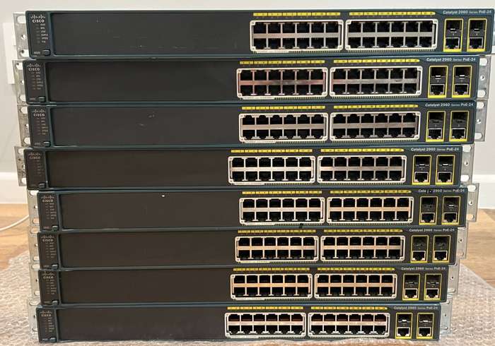 Cisco WS-C2960-24PC-S Switch - 1 YEAR WARRANTY