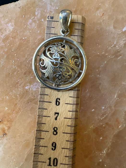 Sterling silver big pendant