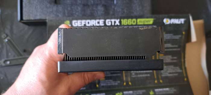 Palit GeForce GTX 1660 SUPER GamingPro OC 6GB GDDR6 192-bit PCI-E 3.0 Card - READ NOTE!