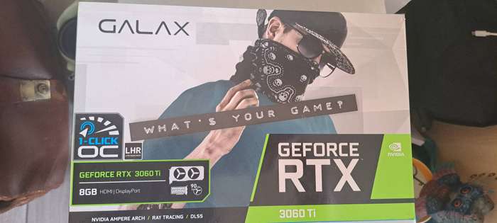 GALAX GeForce RTX 3060 Ti 1-Click OC Plus  8GB GDDR6X 256-bit PCI-E 4.0 Desktop Graphics Card