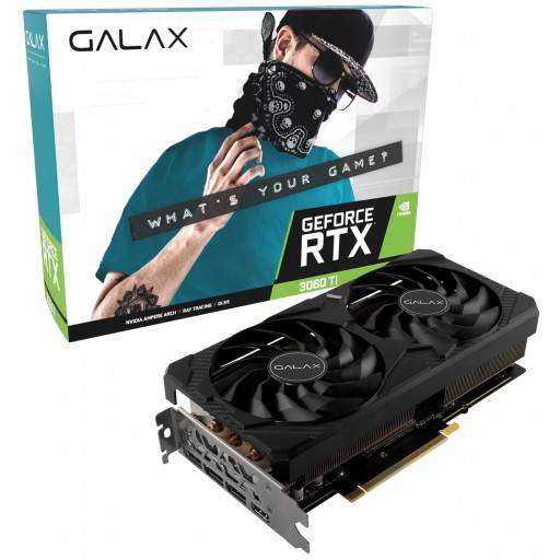 GALAX GeForce RTX 3060 Ti 1-Click OC Plus  8GB GDDR6X 256-bit PCI-E 4.0 Desktop Graphics Card