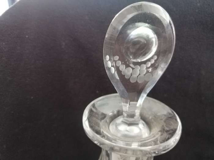 BEAUTIFUL PAIR OF WEBB CORBETT CUT GLASS DECANTERS