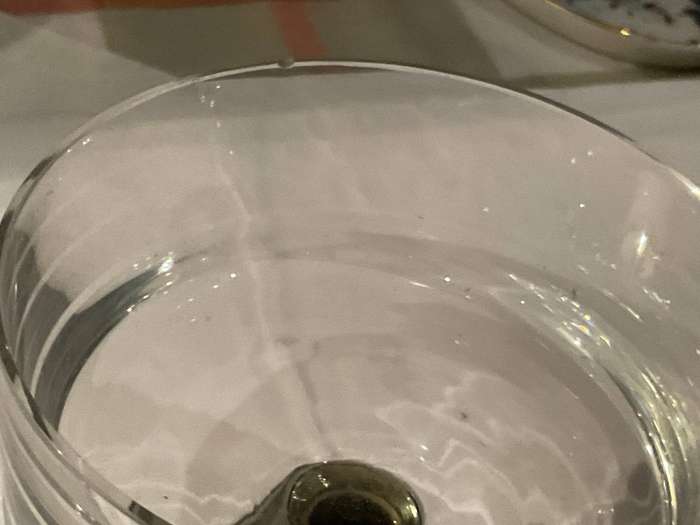 A collection of vintage Rosenthal linear  smoke drinking glasses (91)