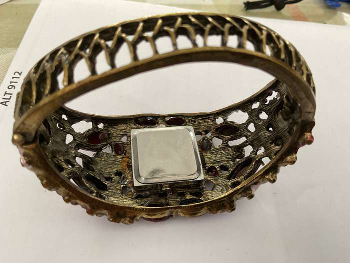A  fun,costume bejewelled watch