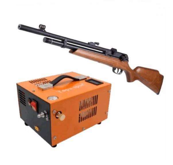 Beeman Raider PCP 5.5mm Air Rifle, Compressor Combo