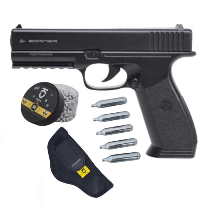 Borner 17 CO2 Pistol Kit 2